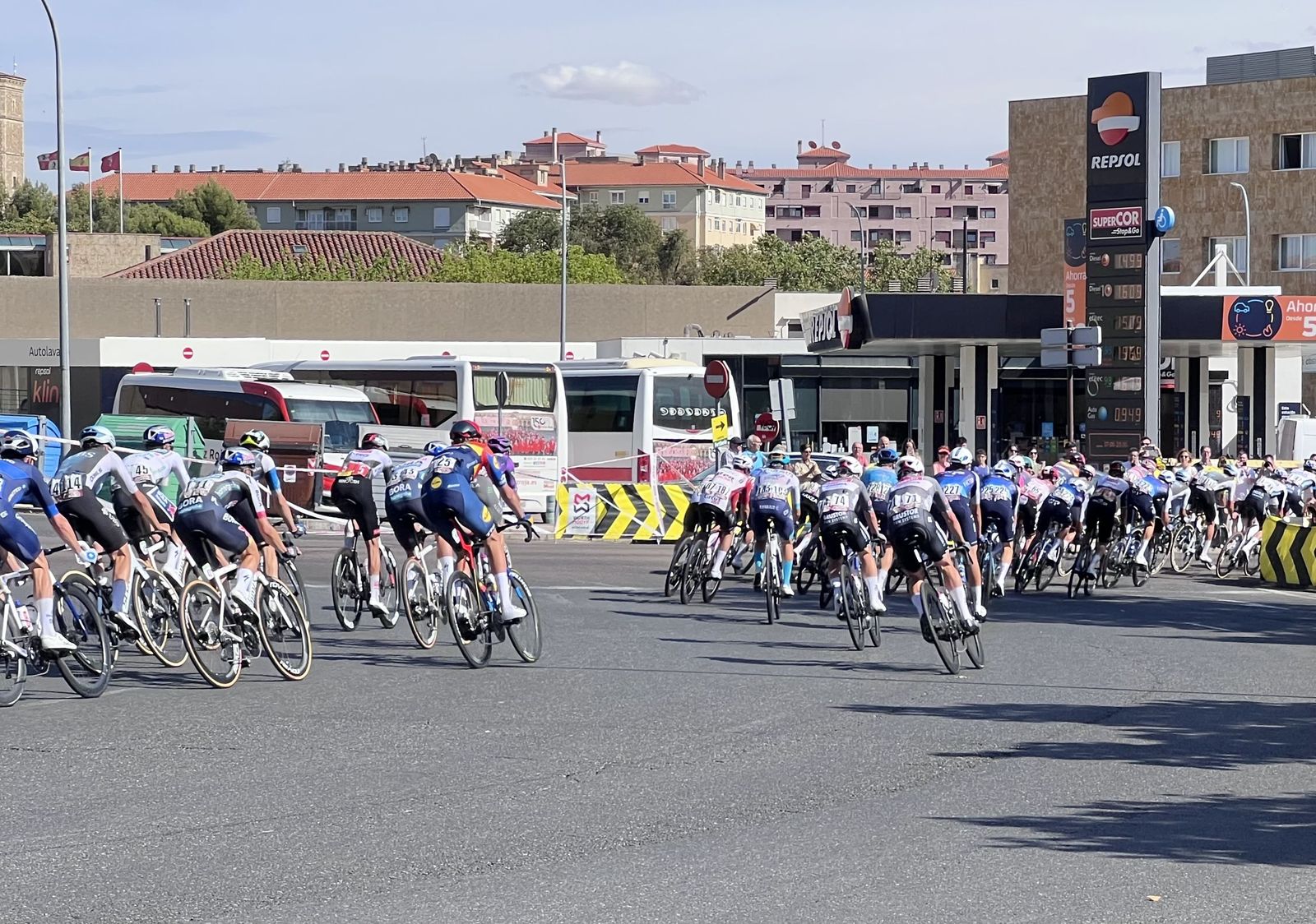 Vuelta ciclista a su paso por Salamanca