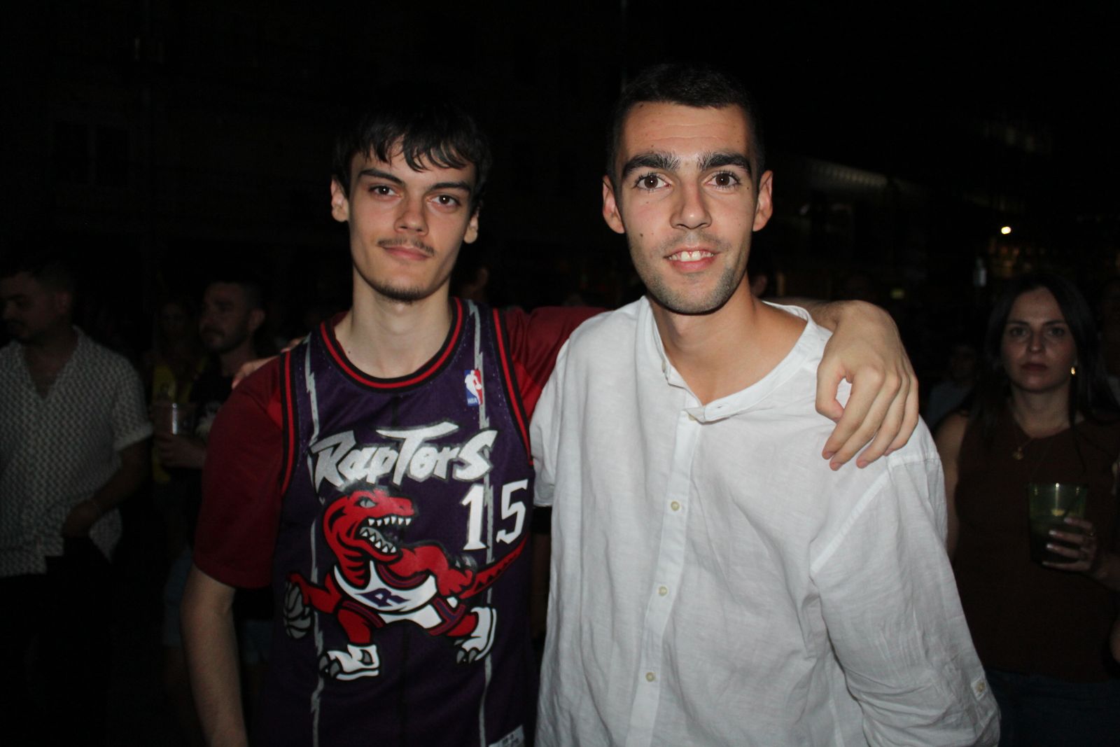 Salamanca de noche, sábado 16 de agosto