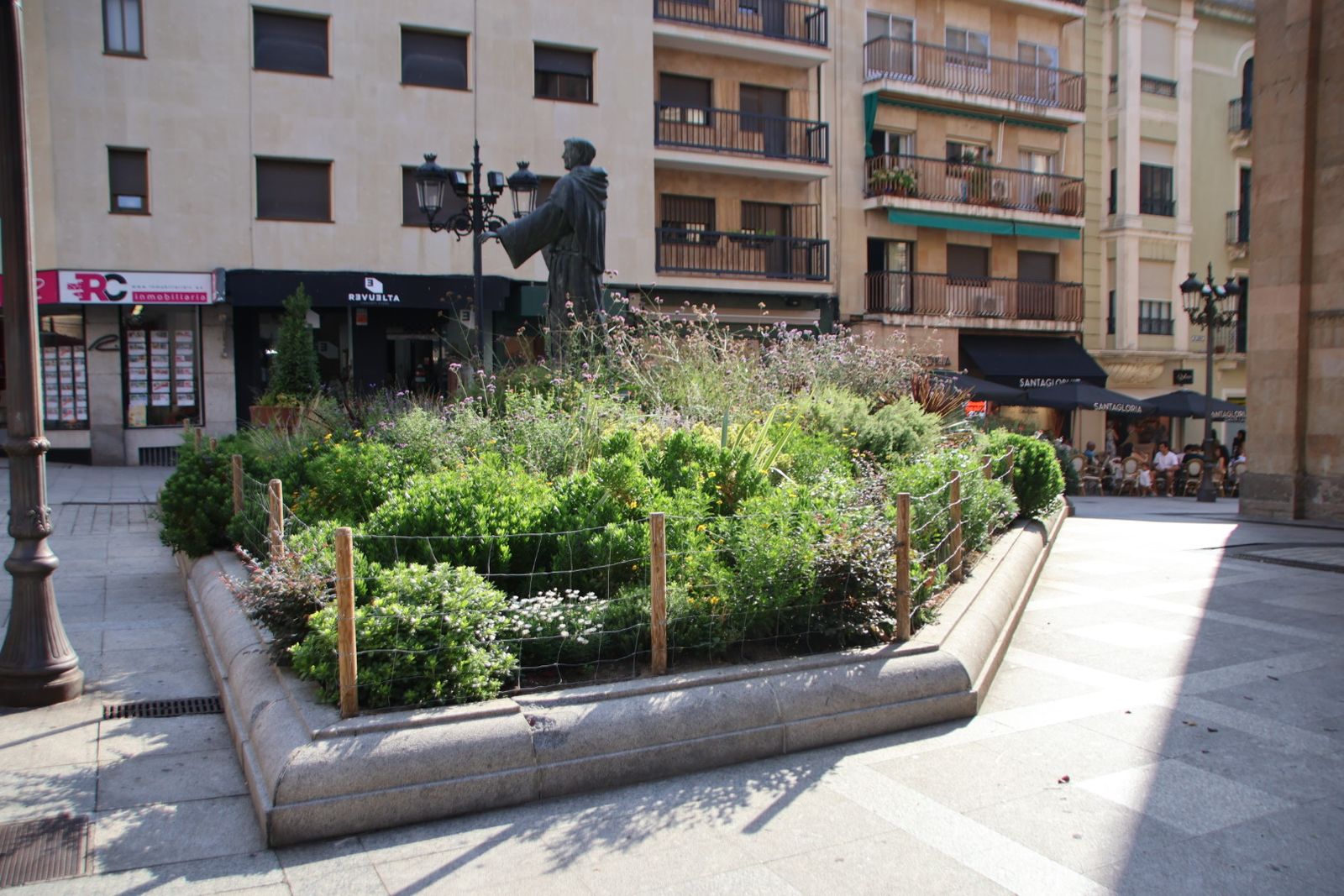 Entrevista Jaime Laso, técnico ayto para el reportaje de los polinizadores