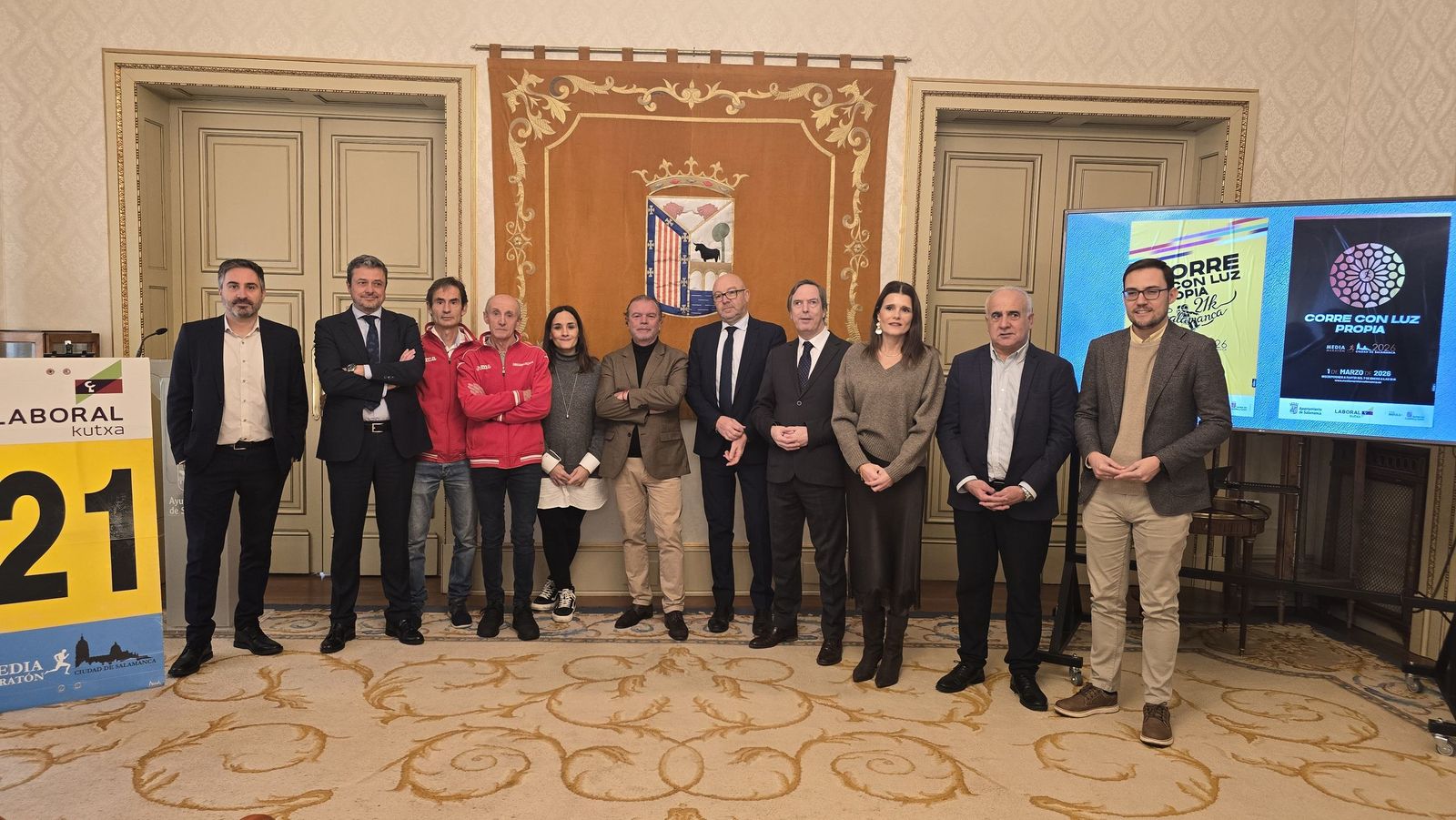 Presentación de la XIV Media Maratón Ciudad de Salamanca