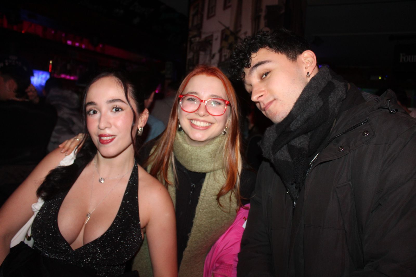 Salamanca de noche, sabado 24 de enero