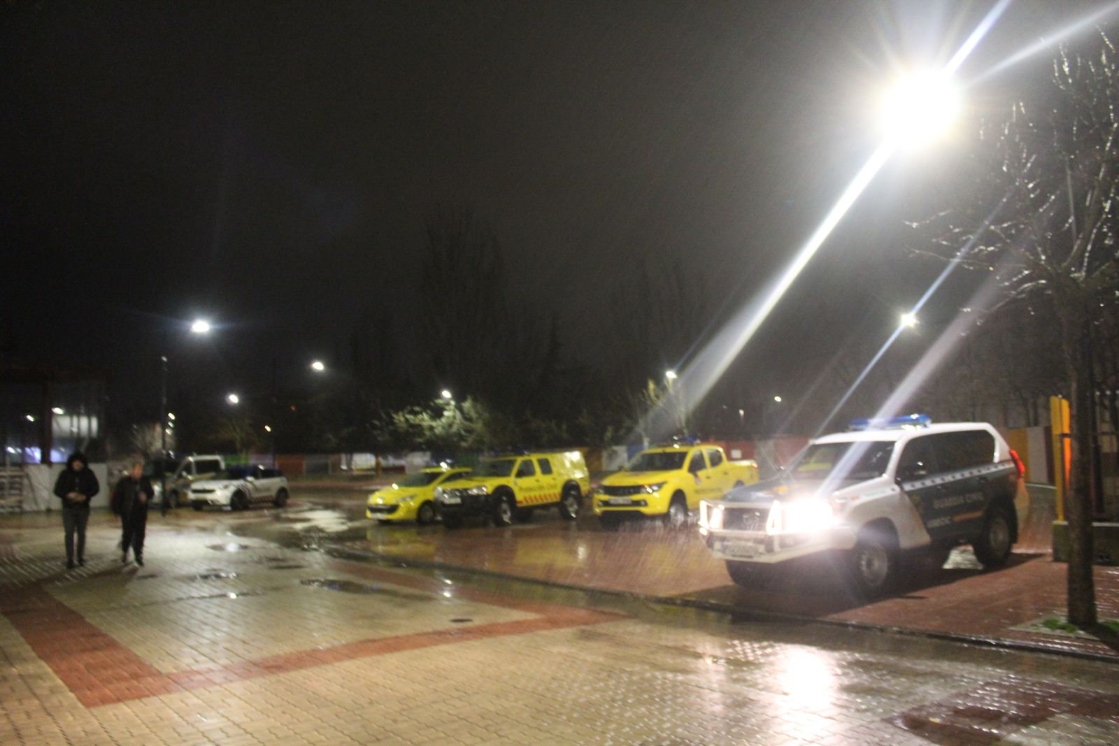 Salamanca de noche, sábado 7 de febrero