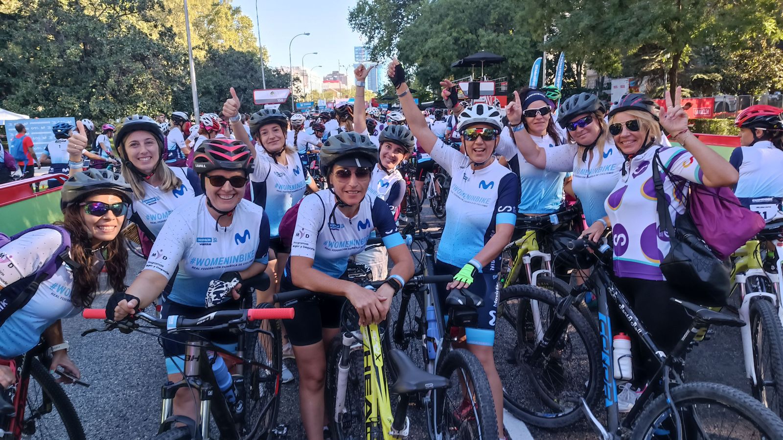 Zamora participa en la I Marcha Women In Bike para visibilizar el ciclismo femenino