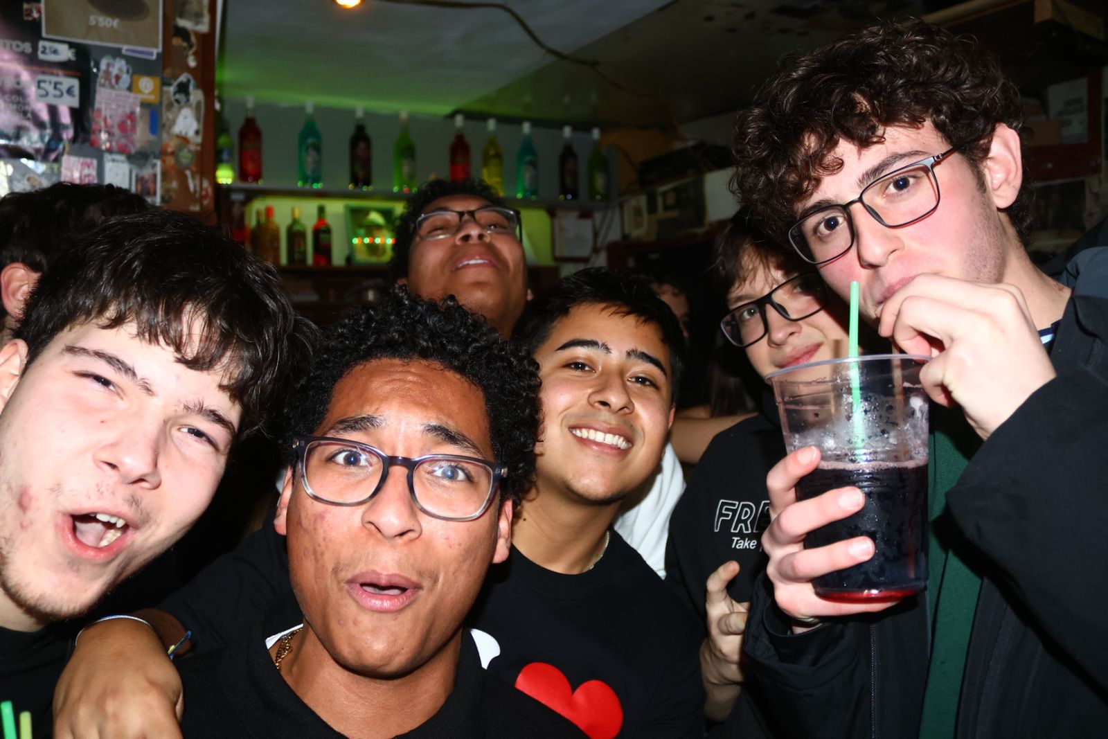 Salamanca de noche, viernes 20 de febrero