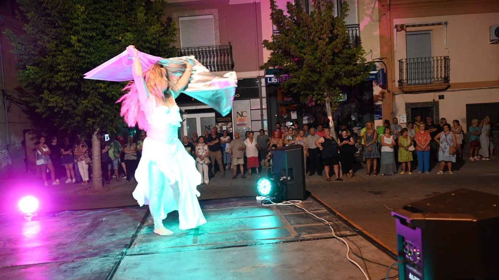Danza oriental en el Martes Chico de Ciudad Rodrigo