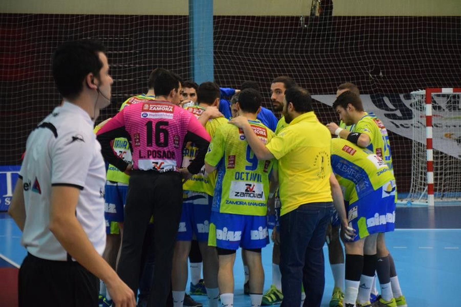 Balonmano Zamora equipo