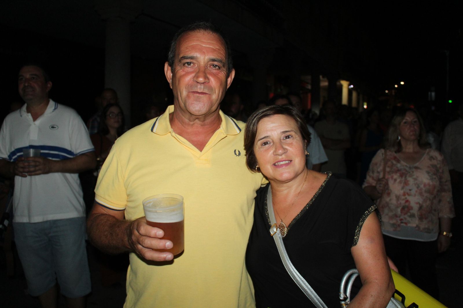 Salamanca de noche, sábado 16 de agosto