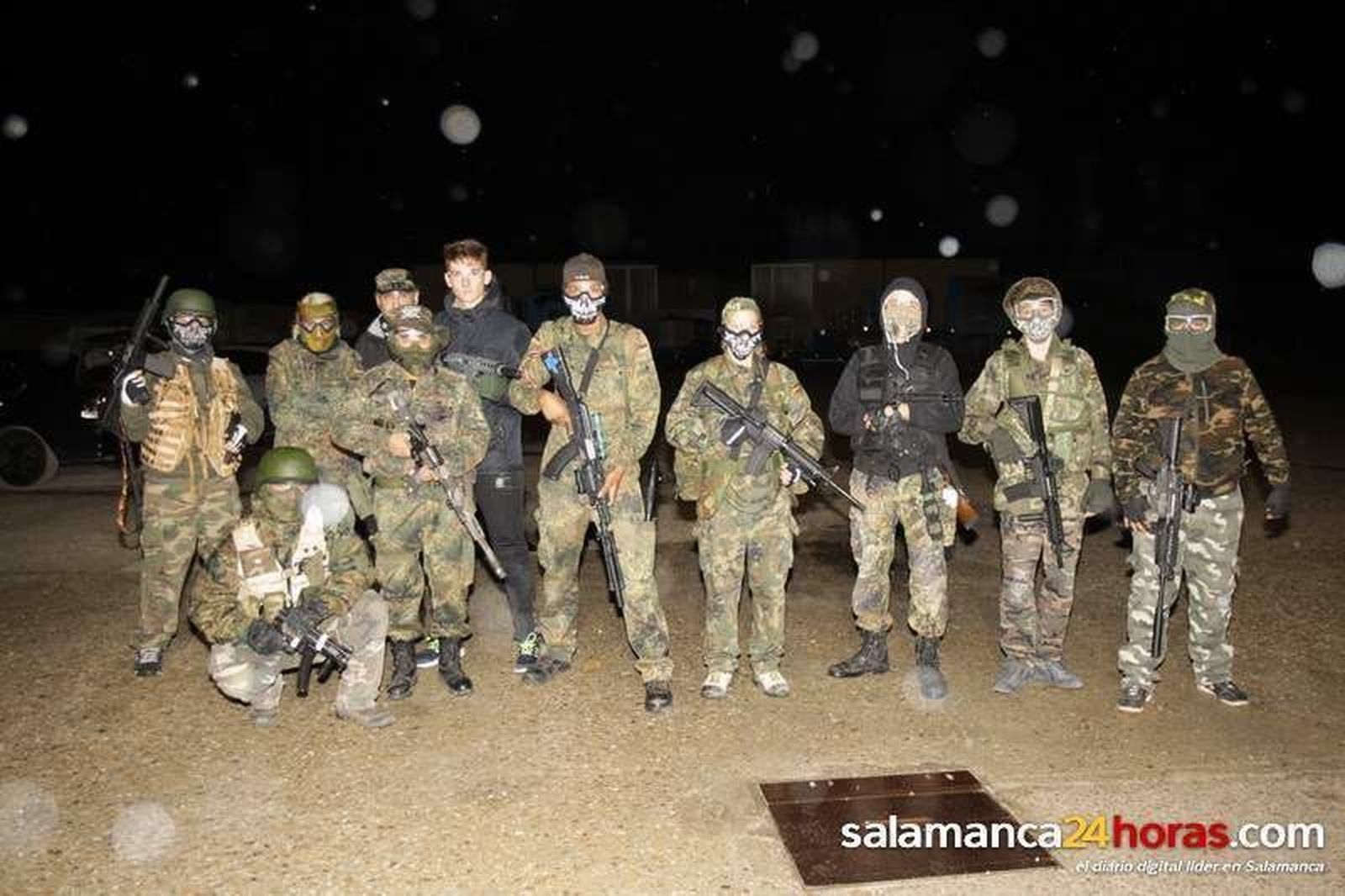 Santa Marta acoge una 'caza de muertos vivientes'