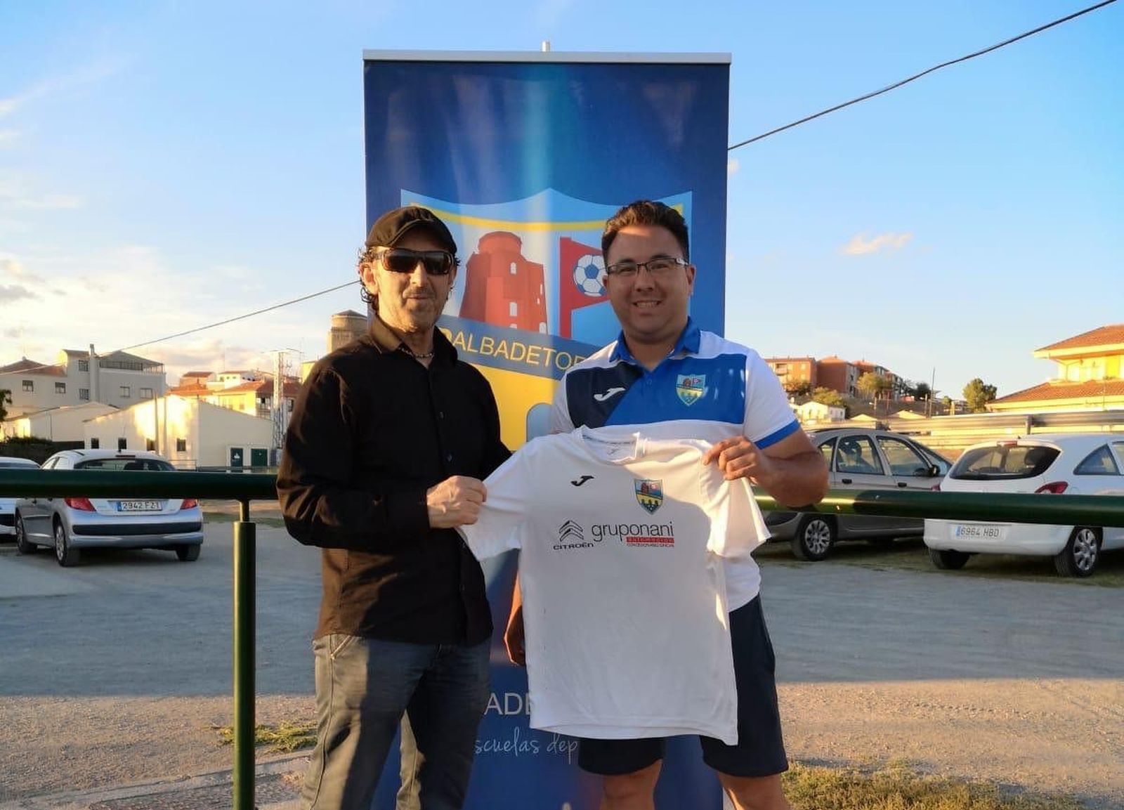 Jesús Benito, entrenador del Alba de Tormes