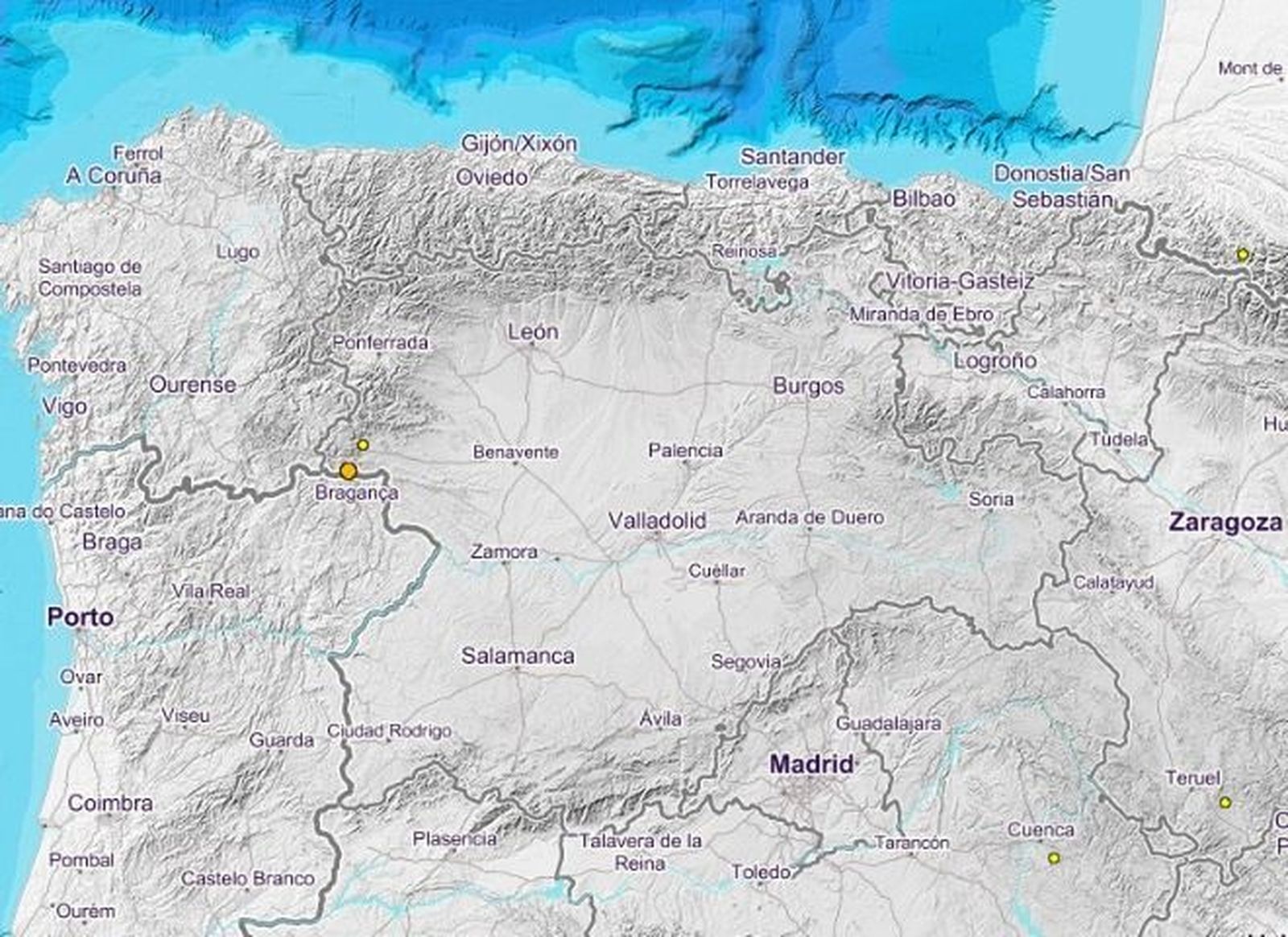 Imagen del Instituto Geográfico Nacional