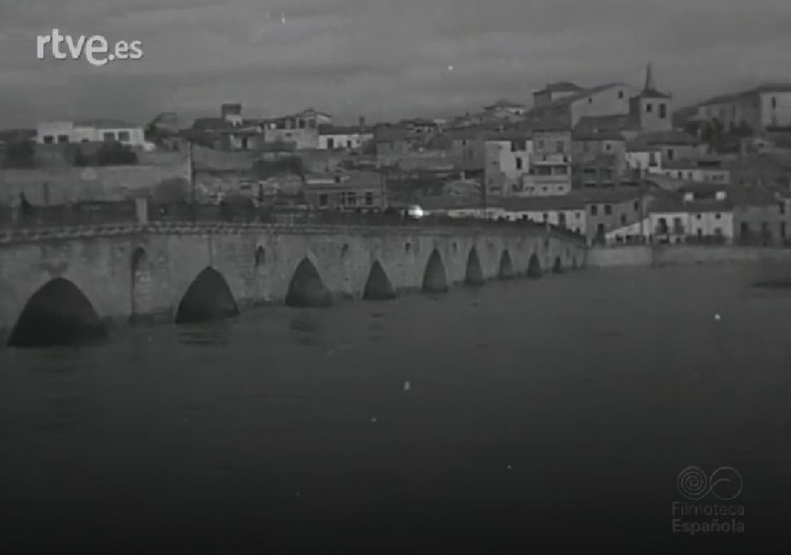 Imagen de la gran crecida 1948