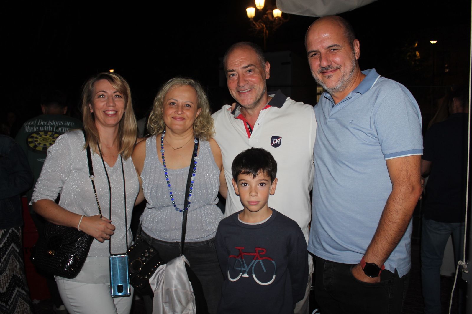Ambiente en la Feria de Día en la tarde de este sábado