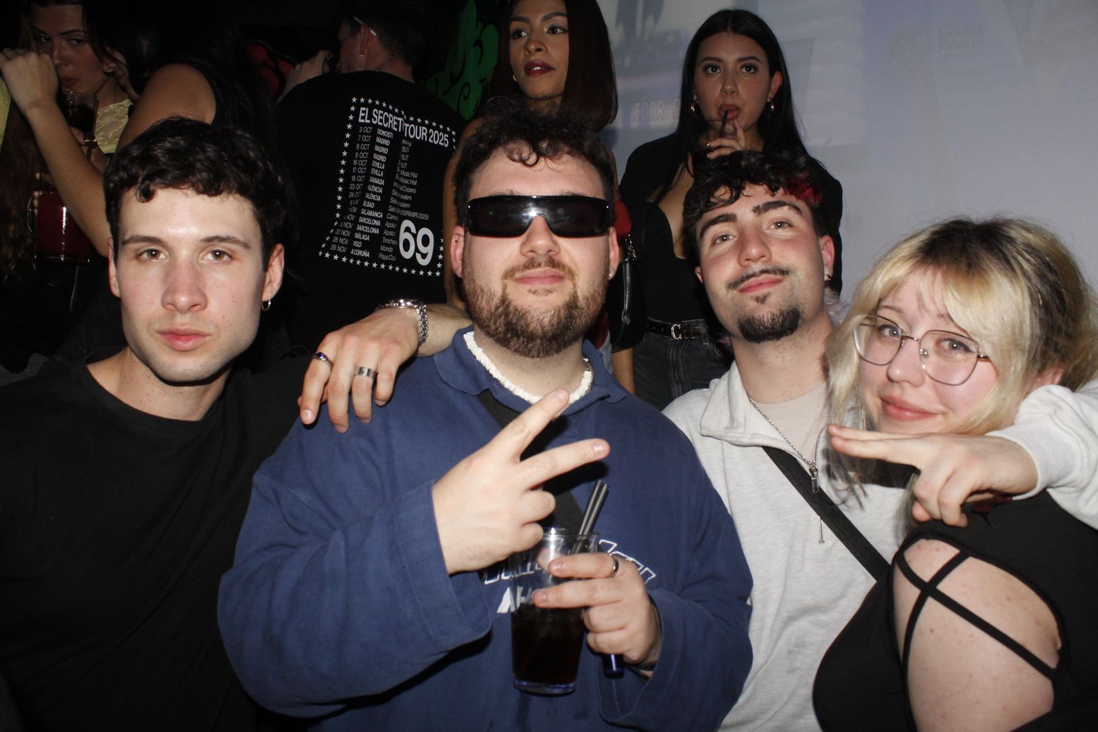 Salamanca de noche, sábado 4 de abril