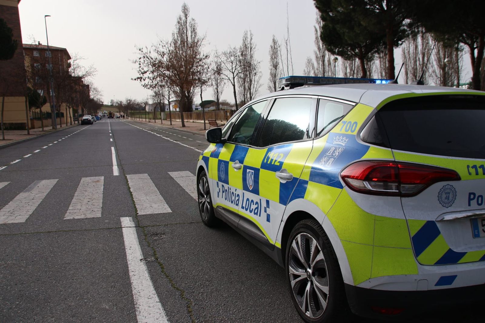 Incendio en la calle del Alcalde Beltrán de Heredia