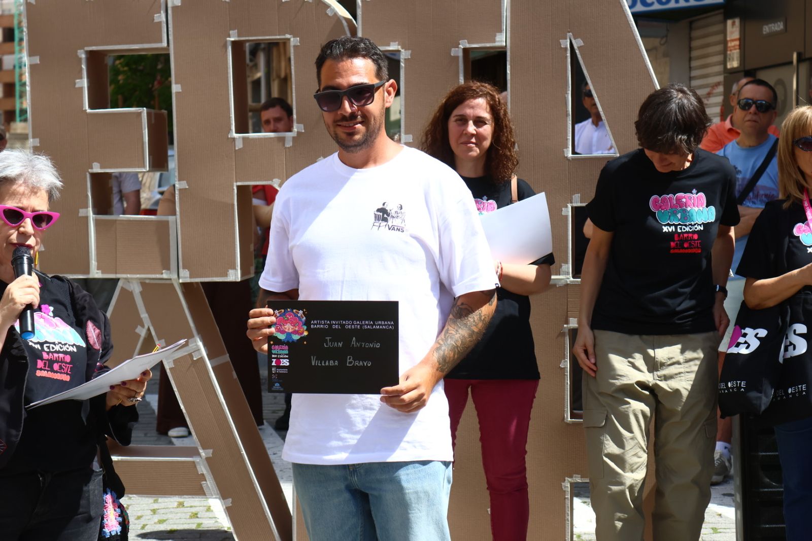 Entrega de premios de la XVI Galería Urbana del Barrio del Oeste