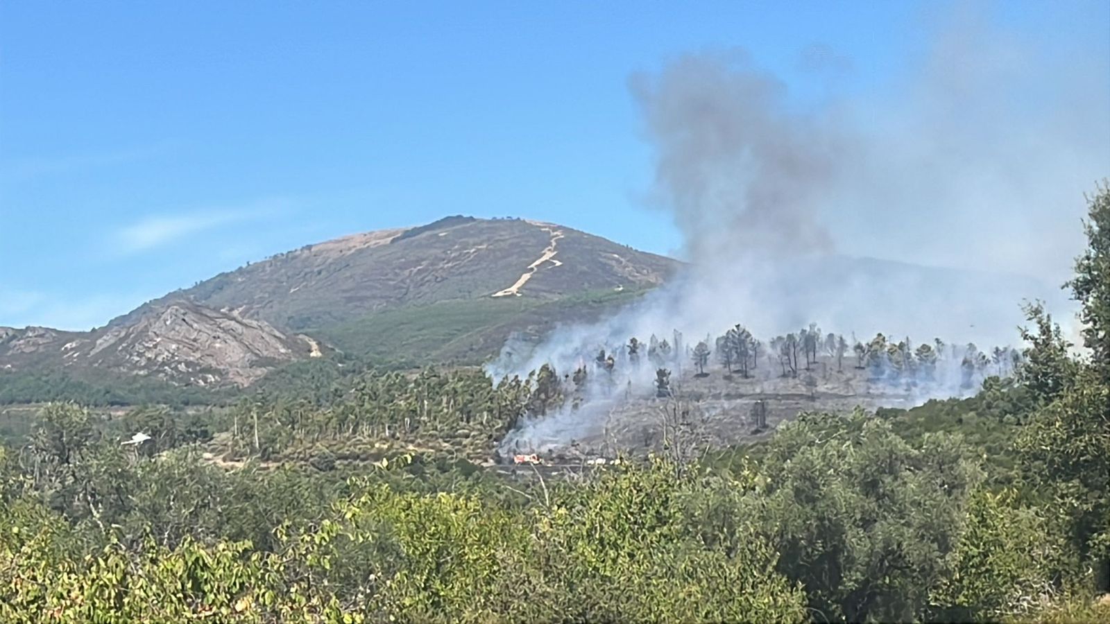 Incendio en Garcibuey