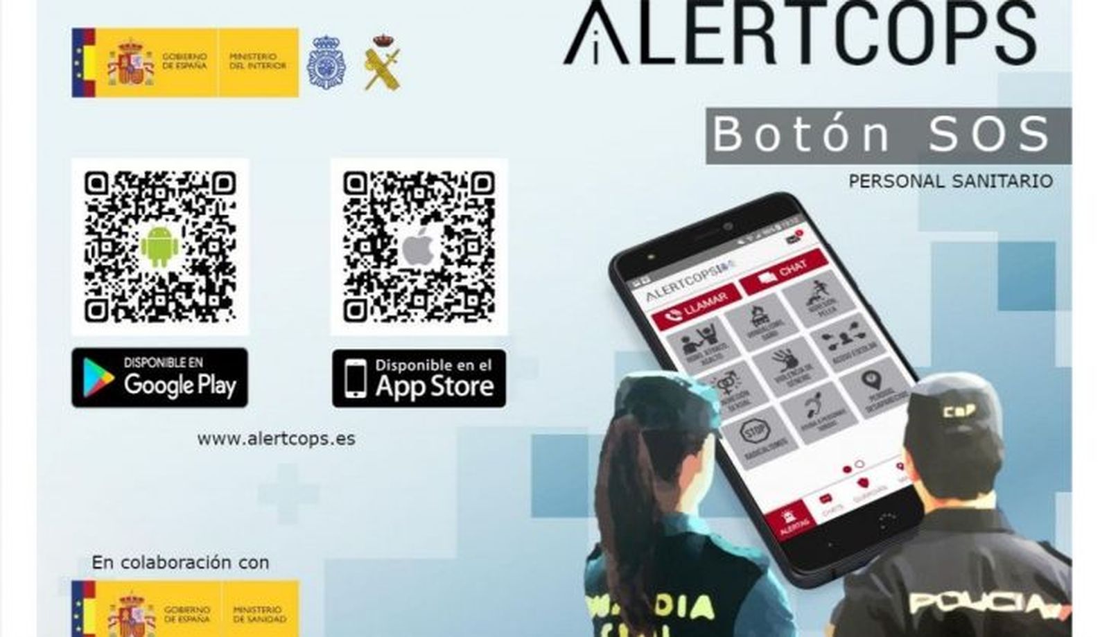  Aplicación 'AlertCops' 