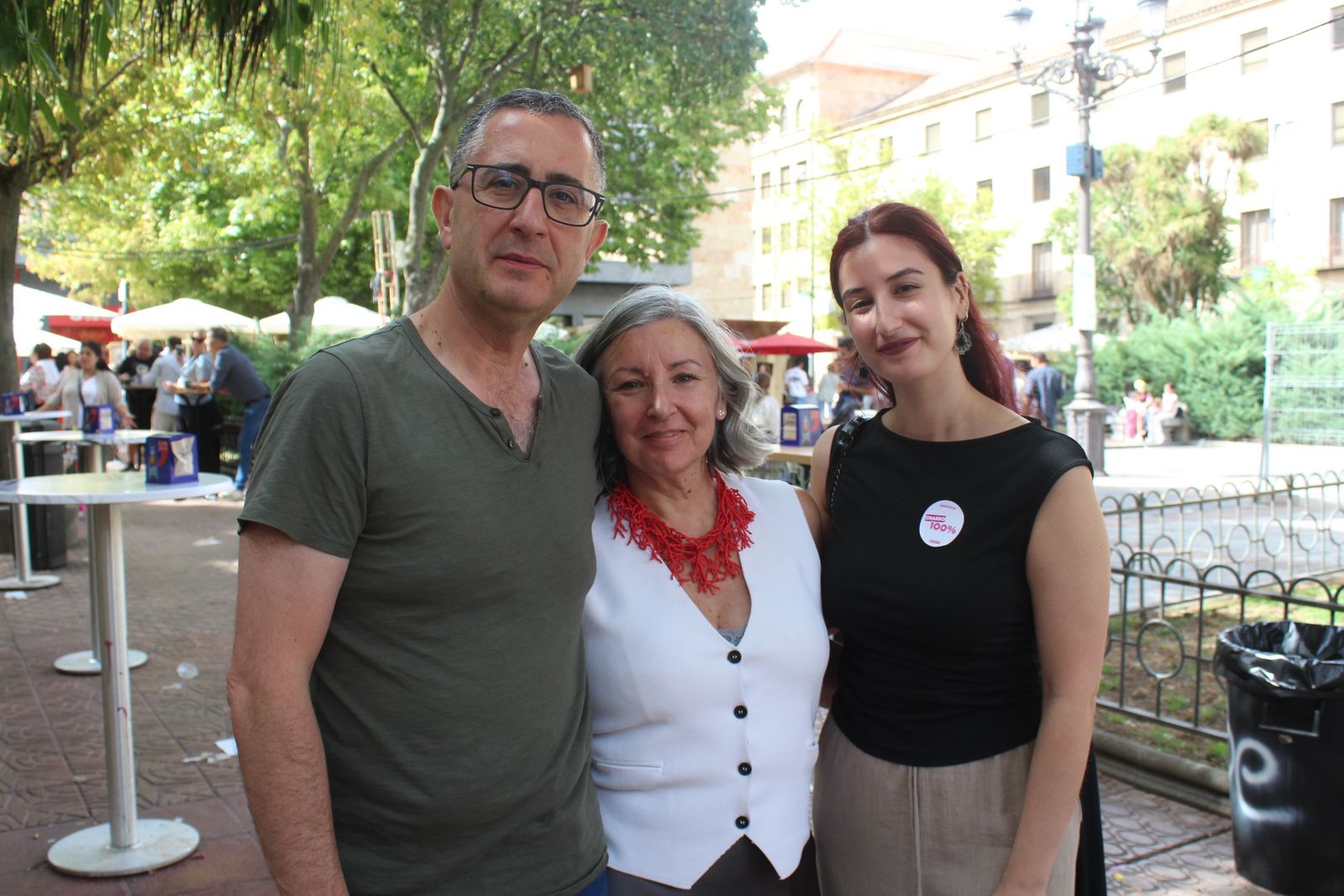 Ambiente en la Feria de Día en el mediodía de este viernes