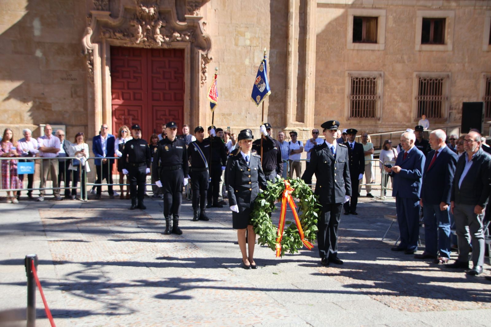 Acto institucional conmemorativo del Día de la Policía Nacional