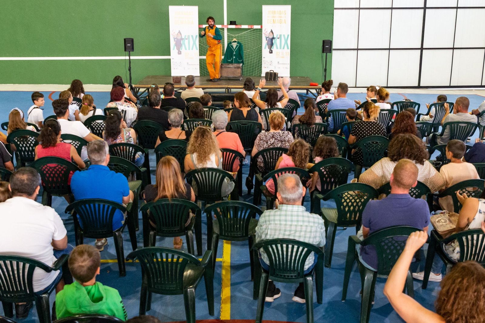 Una sesión de las Jornadas Internacionales de Magia en Montamarta