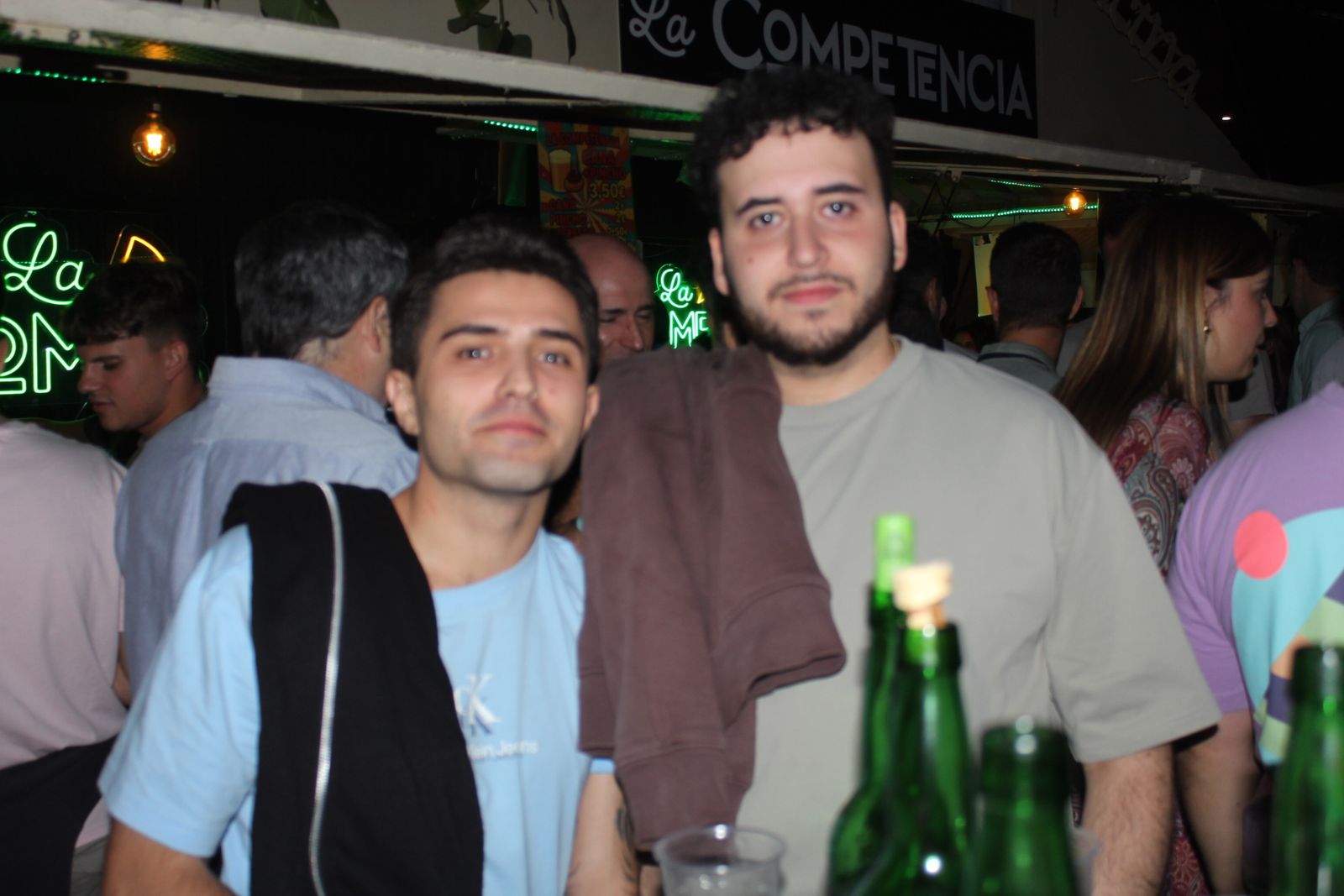 Ambiente en la Feria de Día en la tarde de este sábado