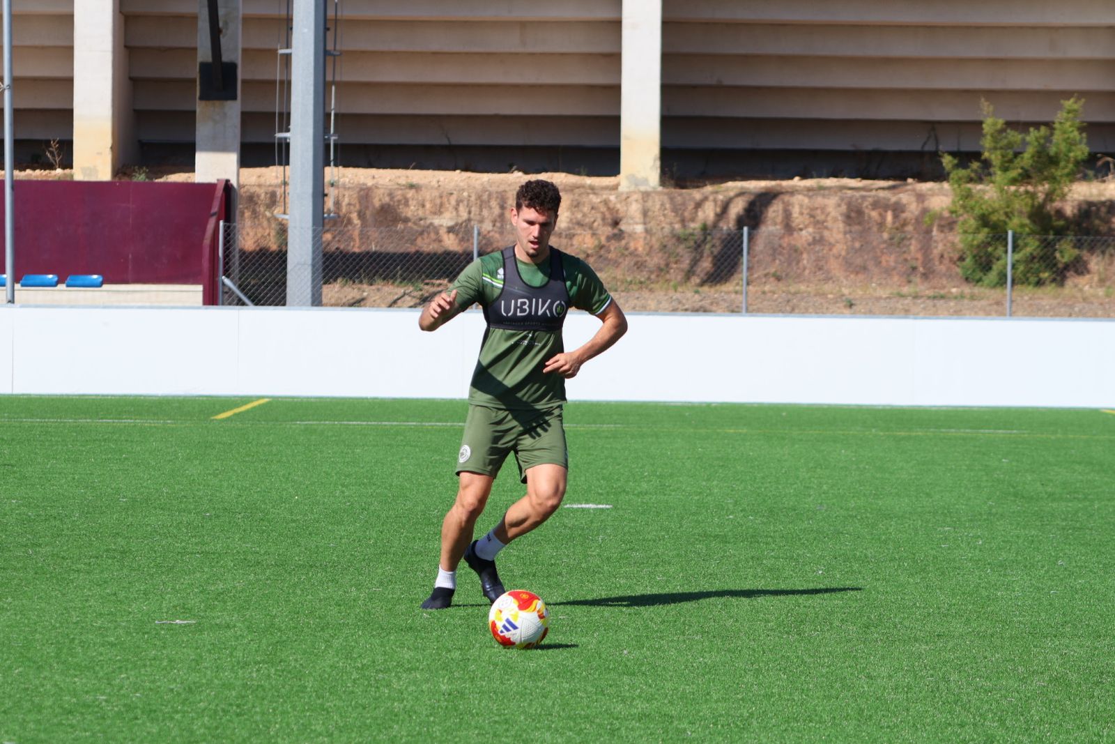 Primer entrenamiento de Mario Simón como entrenador de Unionistas