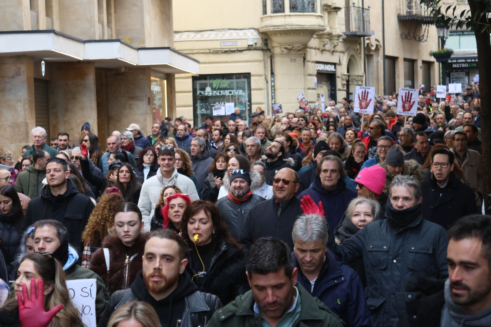 Manifestación de Autónomos por el 30N