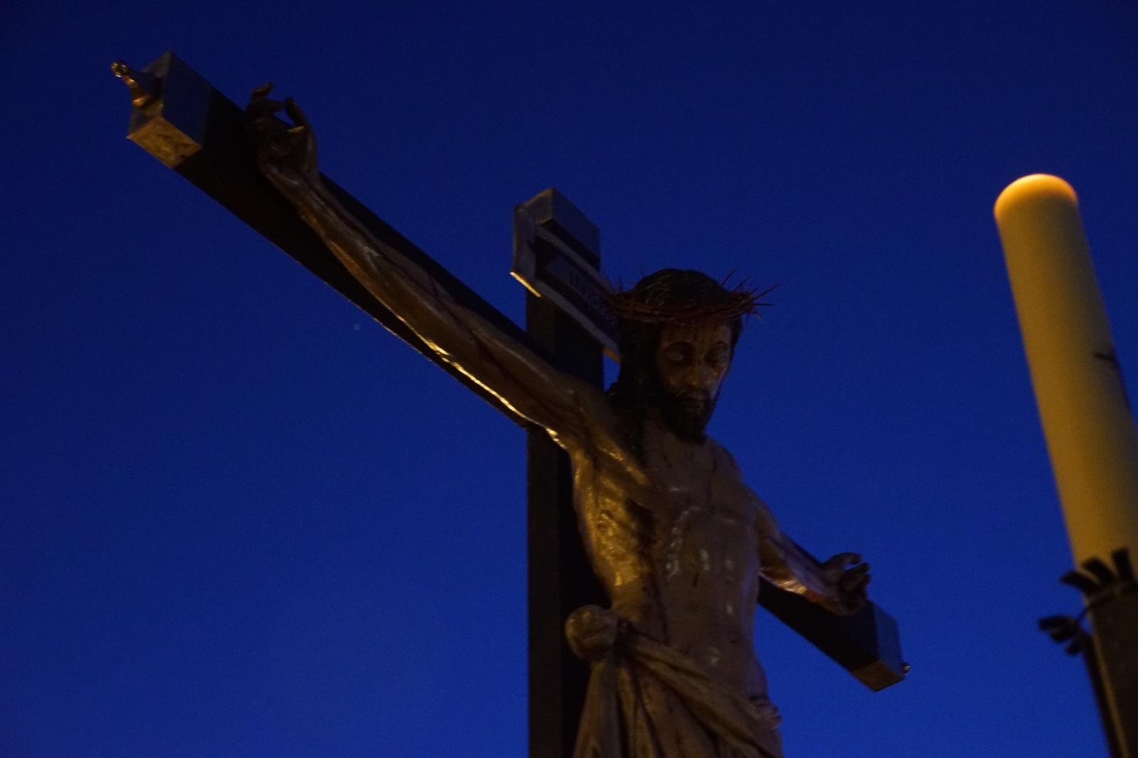 María Nuestra Madre y el Cristo del Amor y de la Paz en la procesión de la Semana Santa 2026 en Salamanca