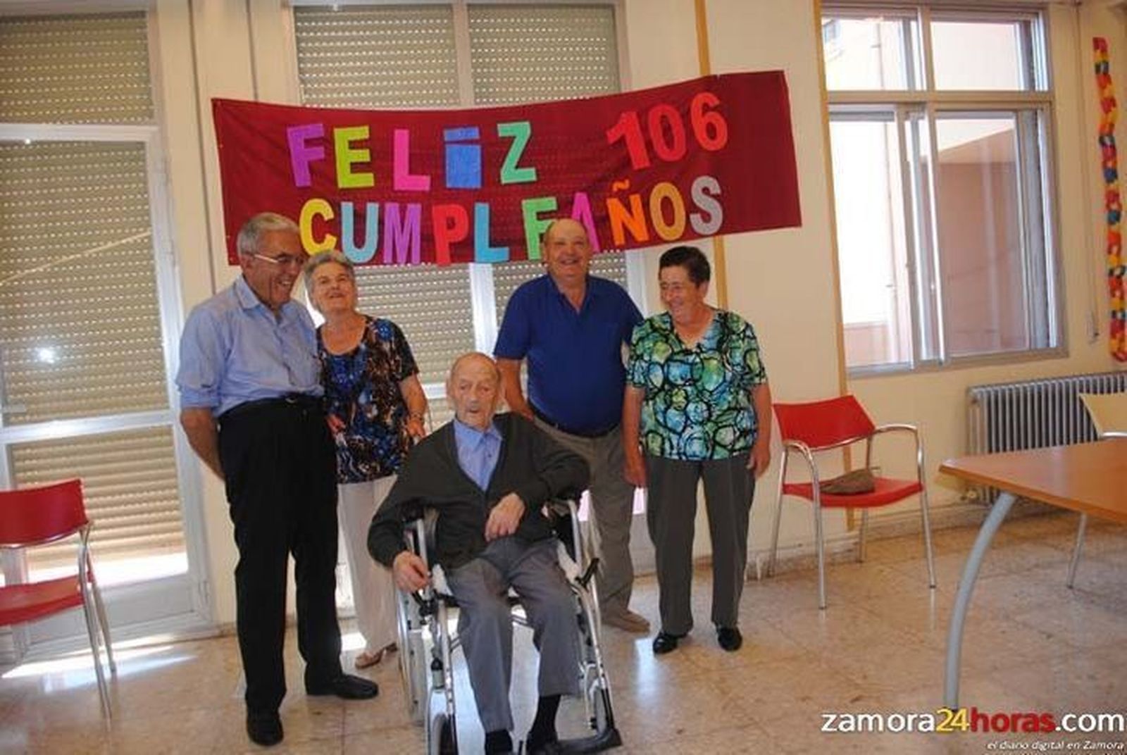 Ventura Trufero, de Zafara de Sayago, cumple 106 años