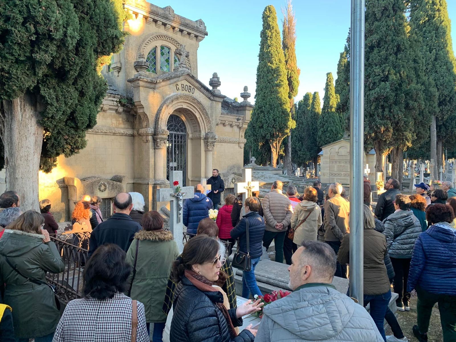 Ruta por el cementerio de San Atilano en una edición anterior.