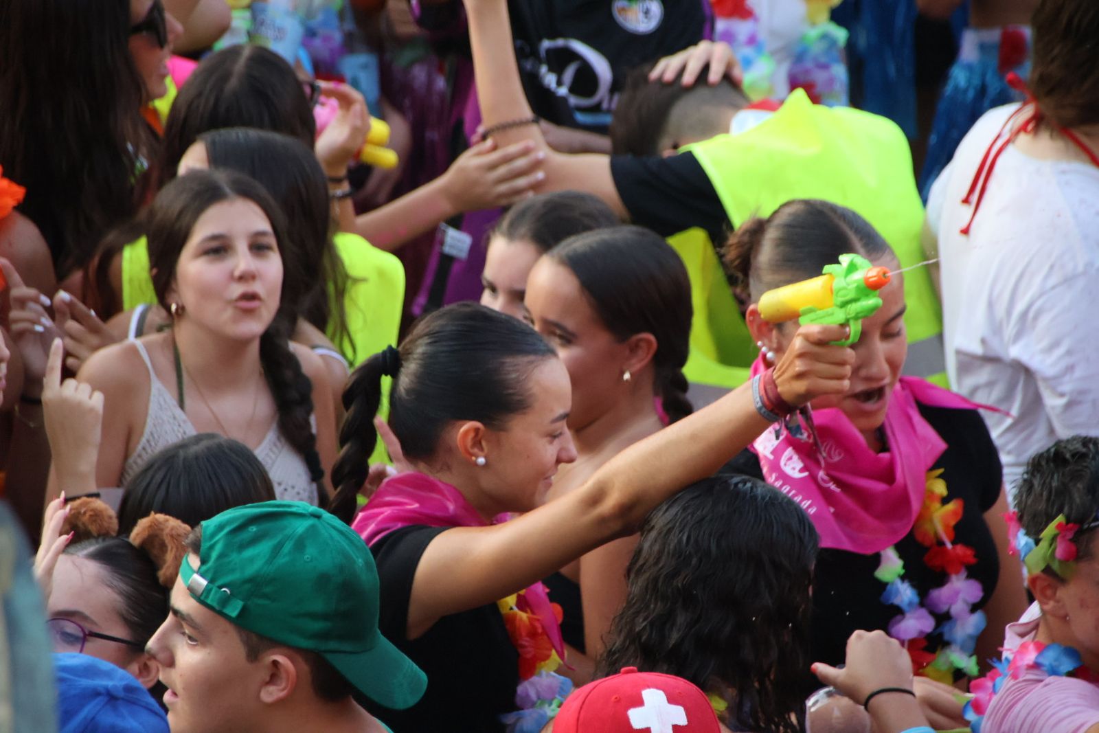 Chupinazo en Carbajosa con batucad