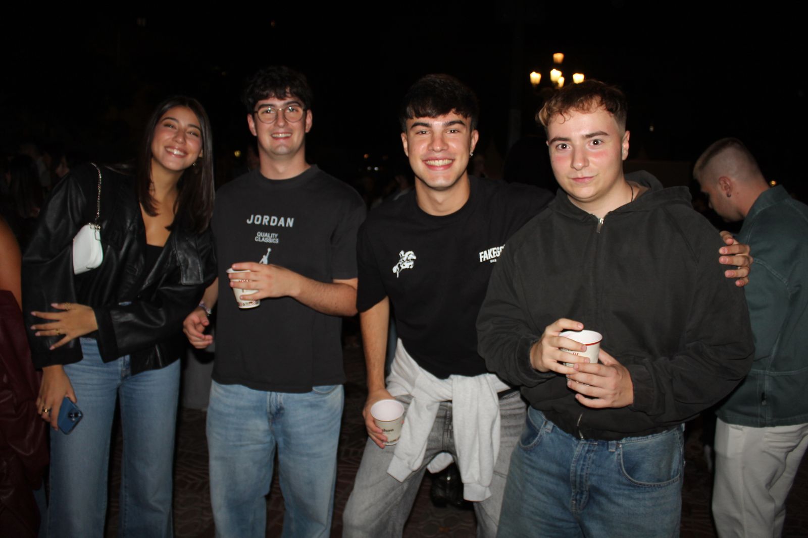 Ambiente en la Feria de Día en la tarde de este jueves