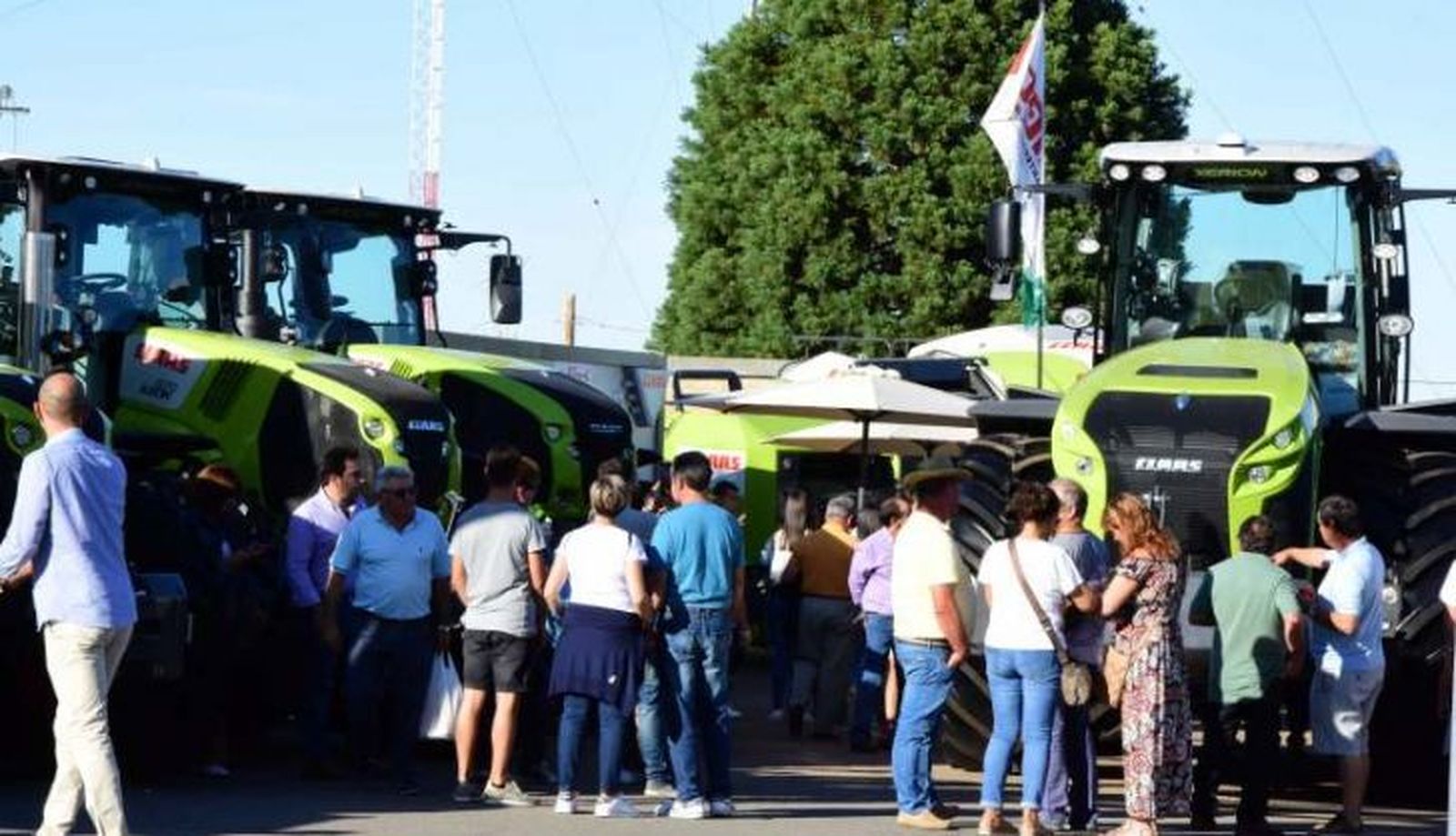 Expositor de maquinaria