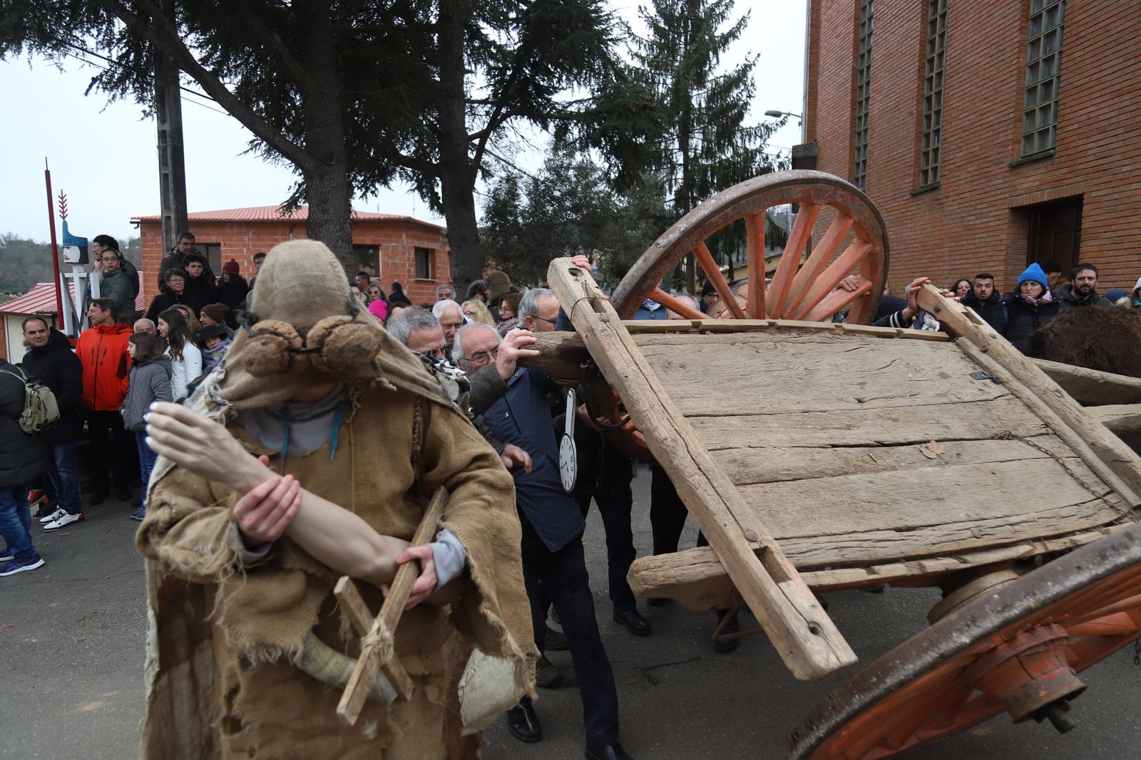 GALERÍA | Los Carochos de Riofrío de Aliste, la tradición que vuelve a cobrar vida en imágenes