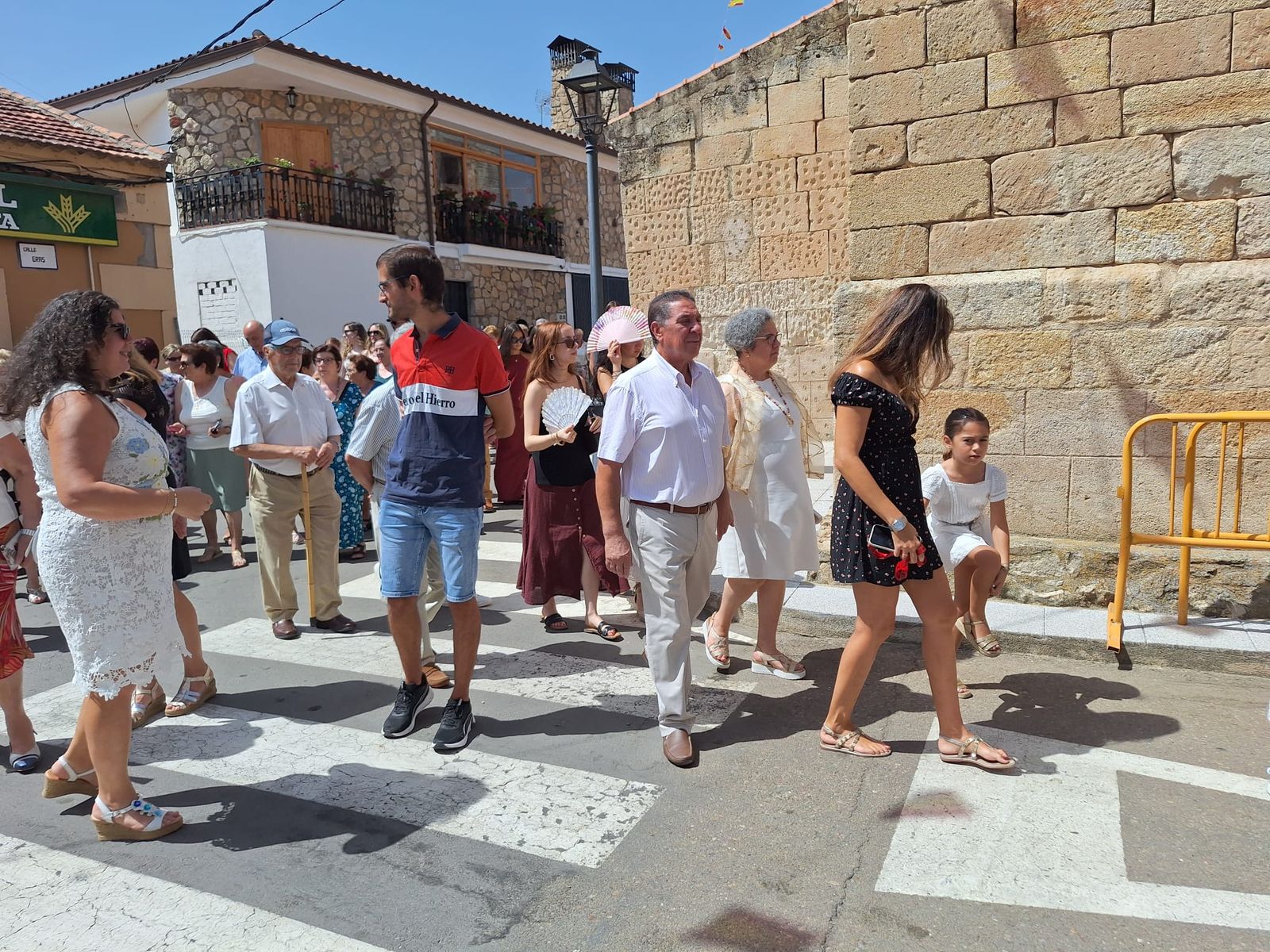 Valdelosa misa y procesión de San Roque
