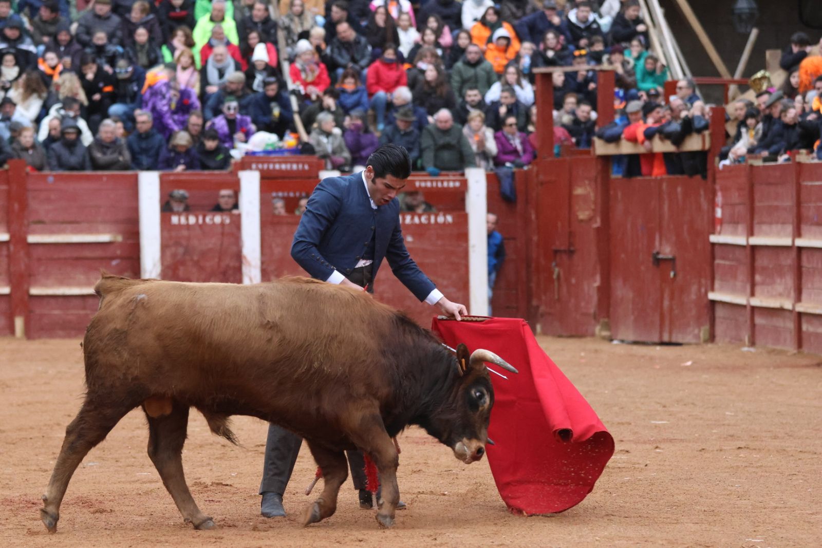 Novillada sin picadores del bolsín taurino y rejones en Ciudad Rodrigo