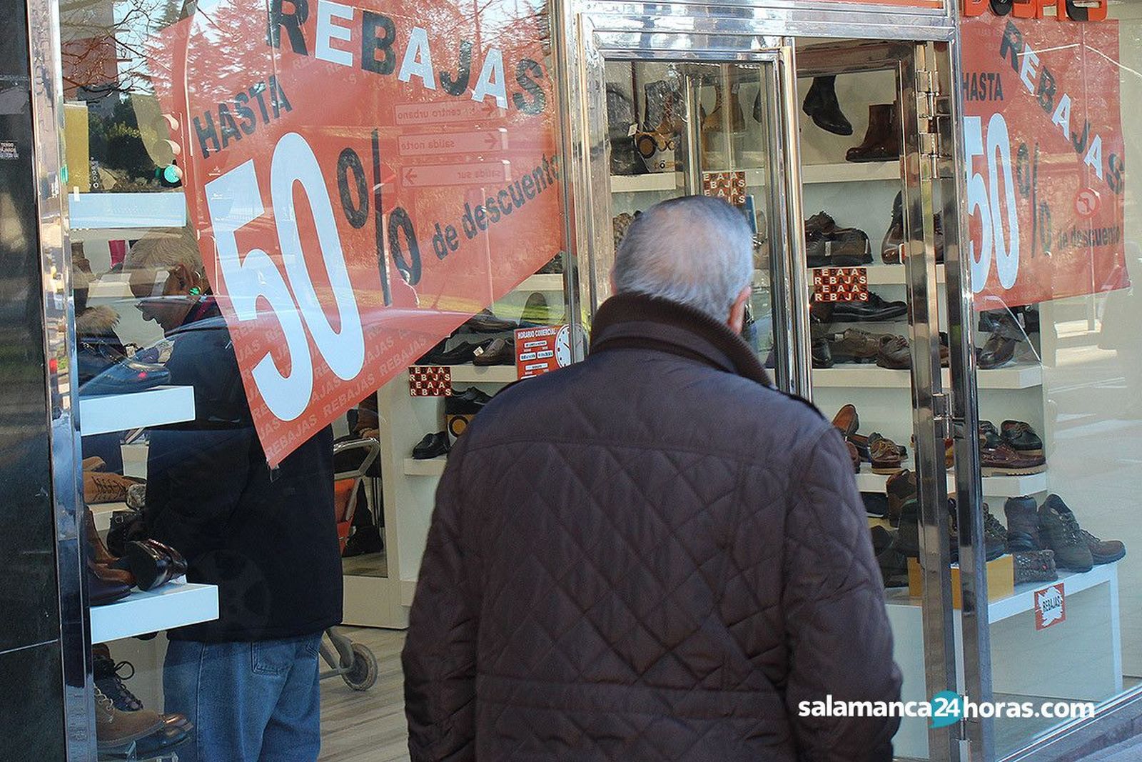 Rebajas comercio tienda