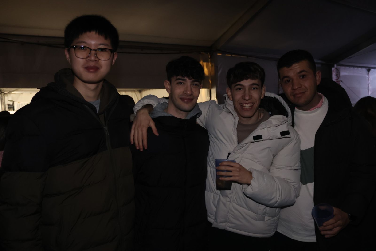 Salamanca de noche, viernes 7 de febrero