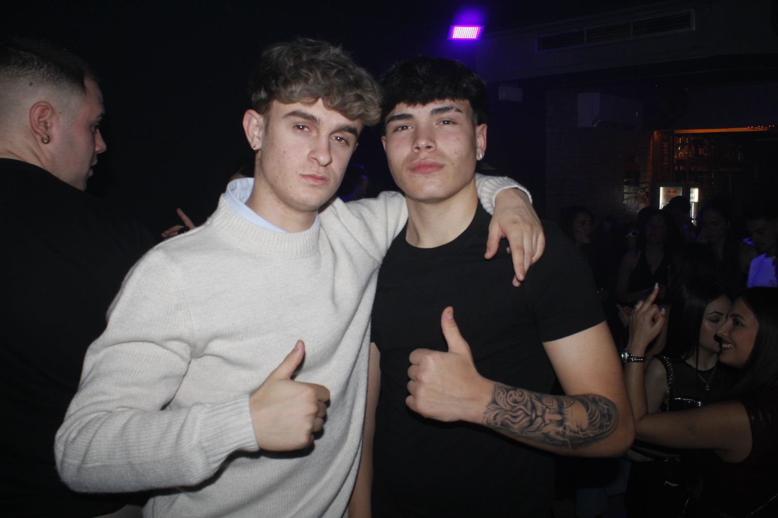 Salamanca de noche, sábado 8 de marzo