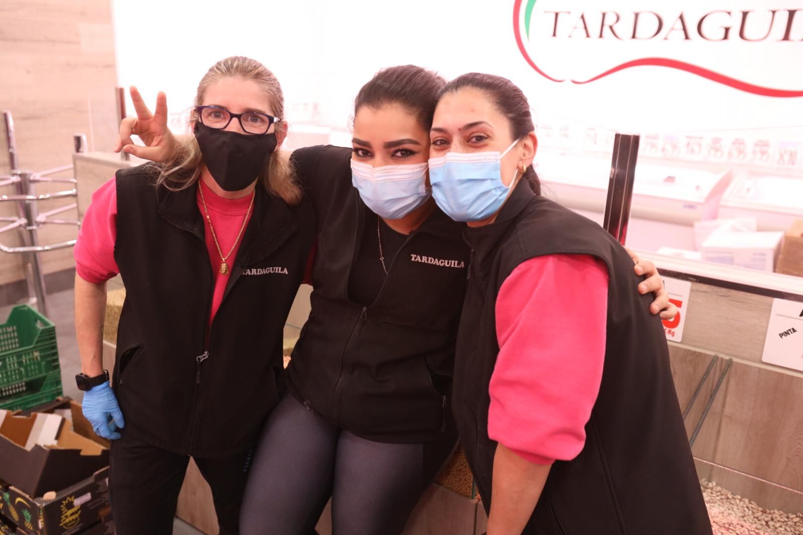 Las premiadas doblemente por el Gordo, en Frutas Tardáguila