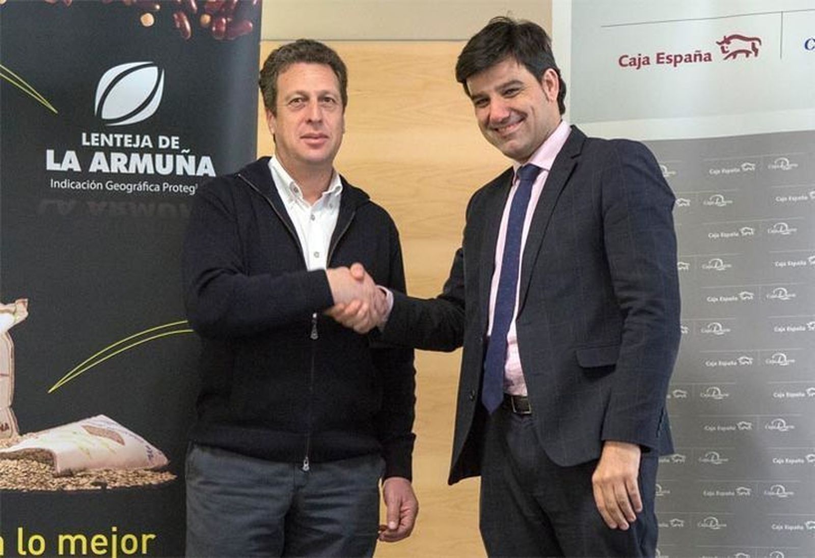 Caja España - Duero renueva su compromiso con el sector de la legumbre de Castilla y León