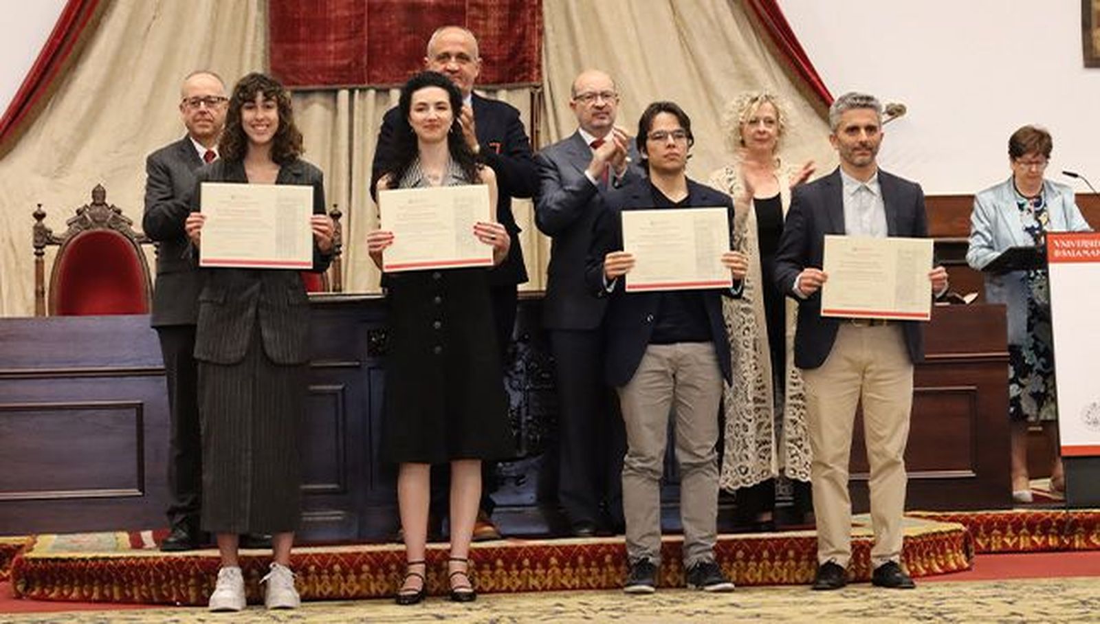 La Universidad de Salamanca reconoce a sus mejores estudiantes del pasado curso académico.