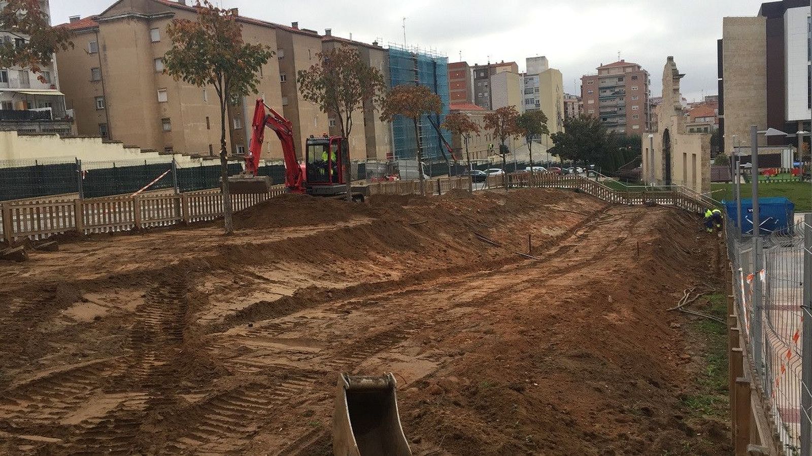 Zona para perros plaza Concordia