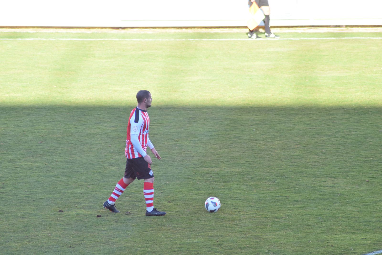 Galas durante el Zamora CF - Burgos Promesas