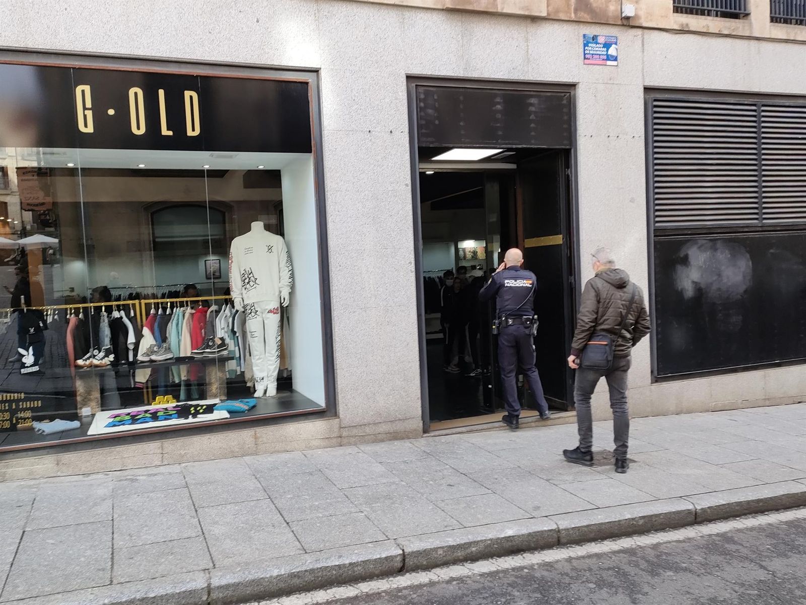 Imagen de la Policía Local en Salamanca Europapress