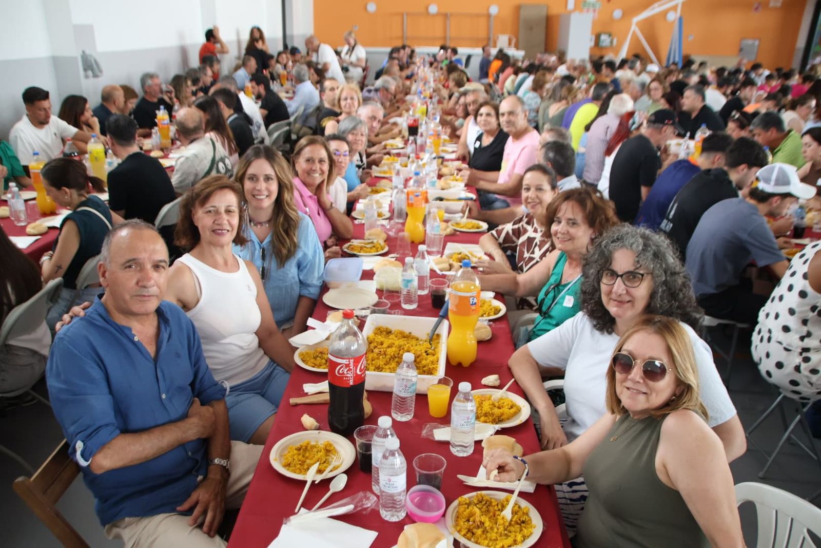 Degustación de paella en Villares de la Reina por las fiestas del Corpus Christi 2025