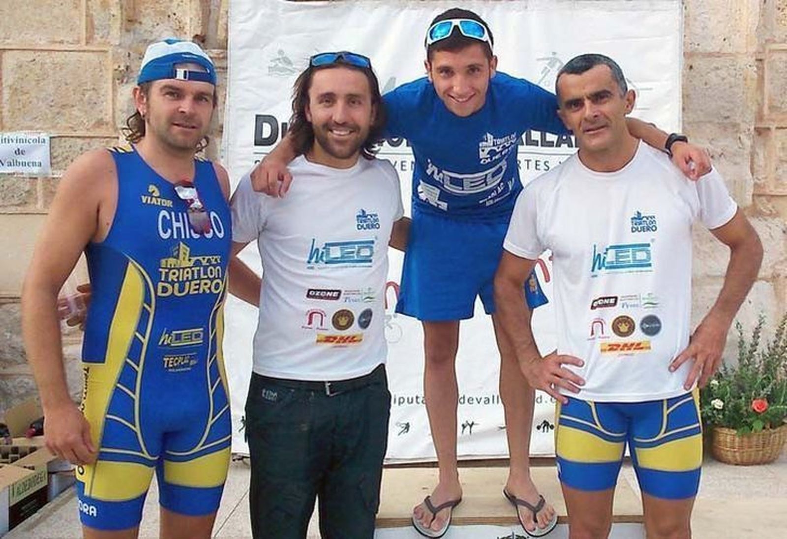 Sergio Santos sube al tercer escalón del podio en el Triatlón Bodegas Valbuena de Duero
