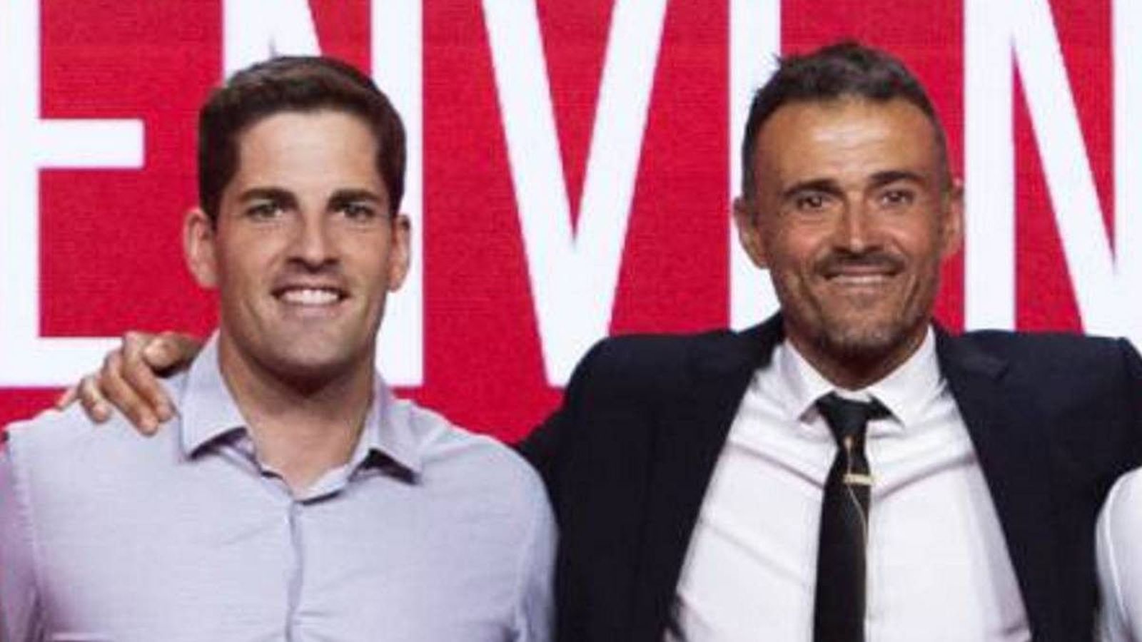 Robert Moreno y Luis Enrique