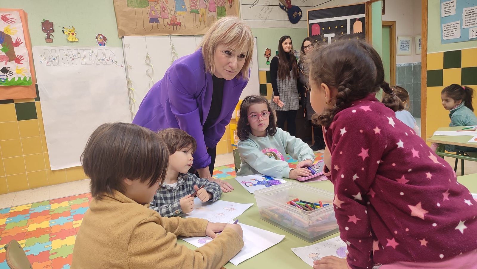 Leticia García visita el programa Conciliamos en Navidad