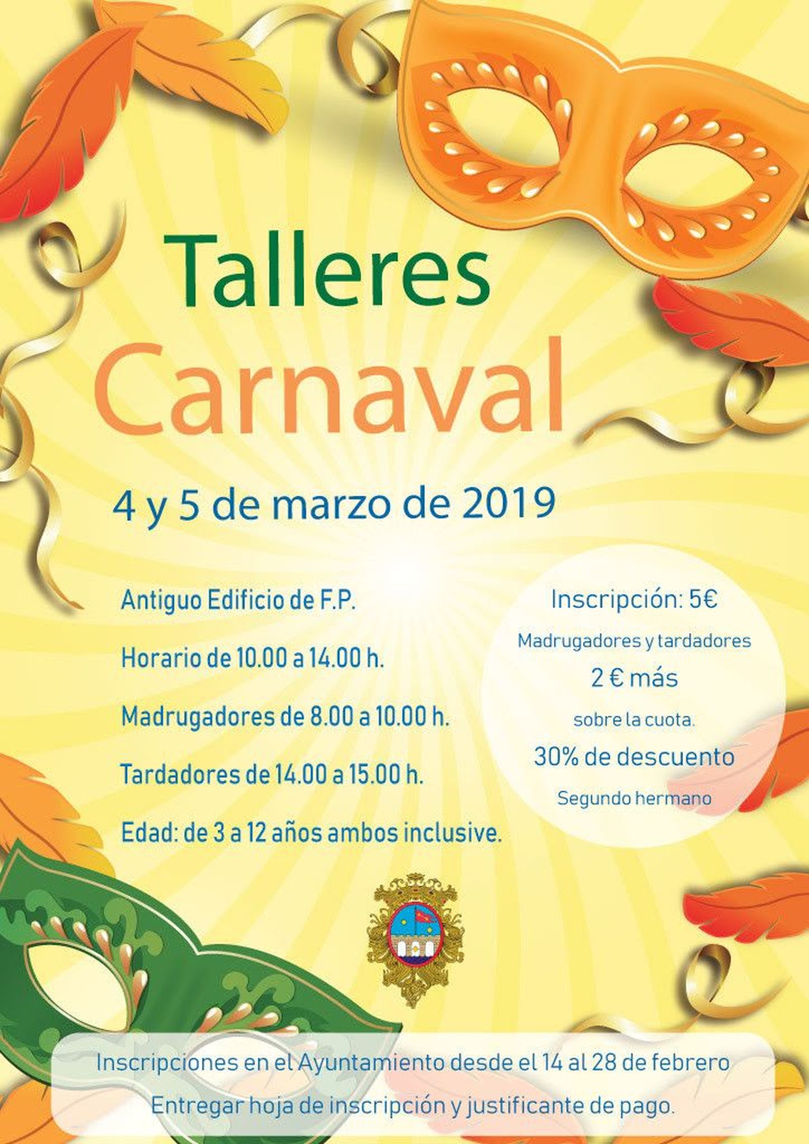 Alba de Tormes talleres del carnaval